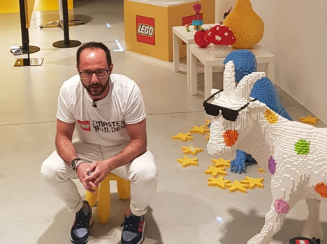 Riccardo Zangelmi: «Il mio mestiere è montare LEGO» 